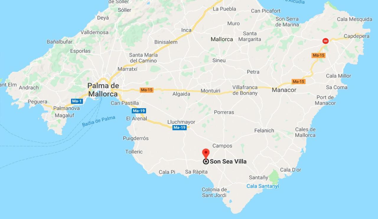 Son Sea Villa Campos  Eksteriør bilde